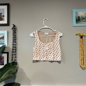 NWOT Live In The Moment Crop Tank